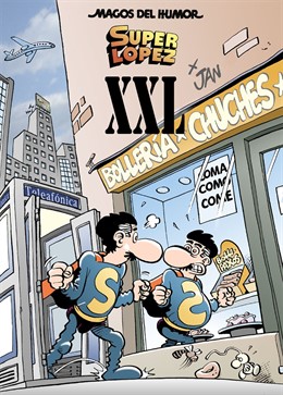 Portada del llibre 'Superlópez XXL' pel seu 45è aniversari