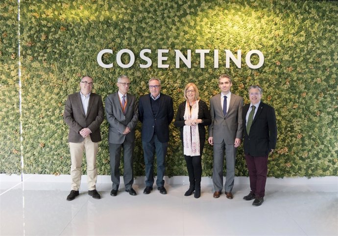 Encuentro entre Cosentino y Corporación Tecnológica de Andalucía