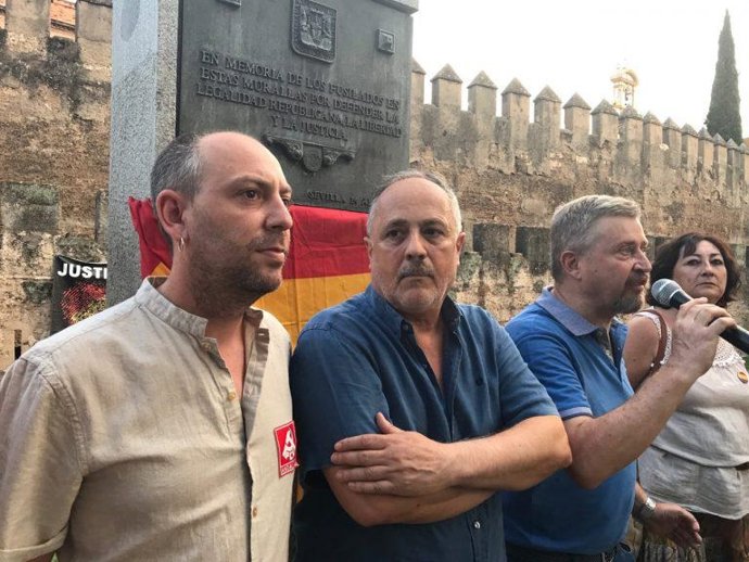 El secretario general del PCA, Ernesto Alba