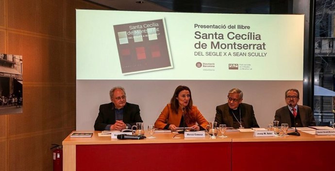 Presentación del libro 'Santa Cecília de Montserrat. Del segle X a Sean Scully'
