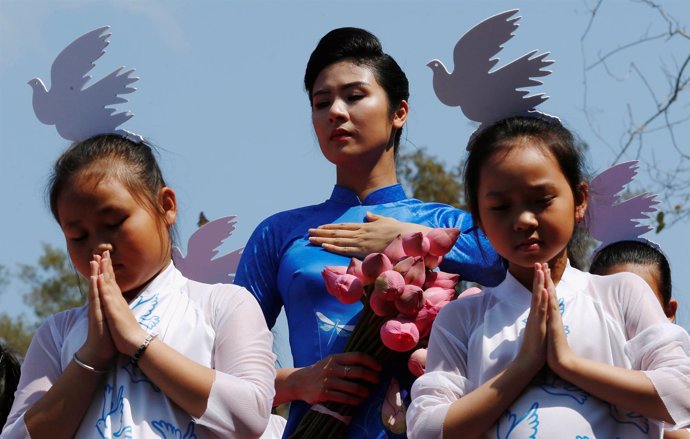 Ceremonia en recuerdo a las víctimas de May Lai 