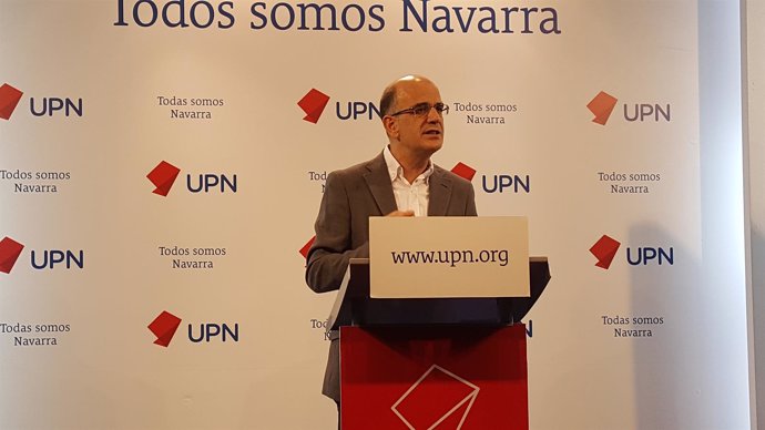 Alberto Catalán, parlamentario de UPN.