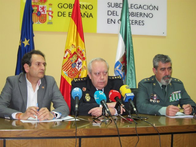 Julio Ros, comisario de Policía Nacional de Cáceres                      