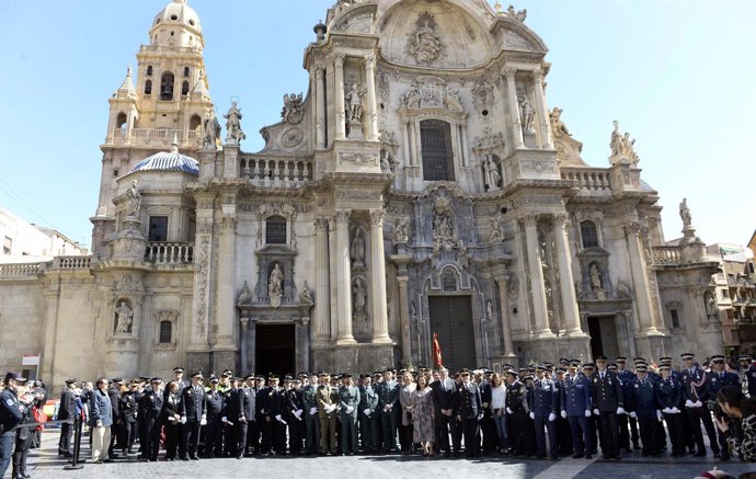 Policía Local de Murcia celebra el día de San Patricio 