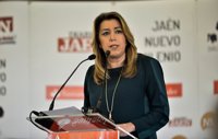 Susana Díaz ve "injusta e insuficiente" la subida de pensiones anunciada por Rajoy y su vinculación a los PGE