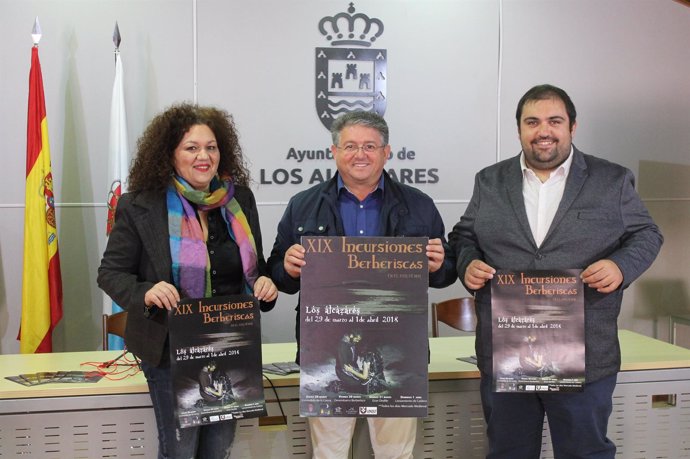 Bastida, Olmos y Giménez presentan programación de XIX Incursiones Berberiscas
