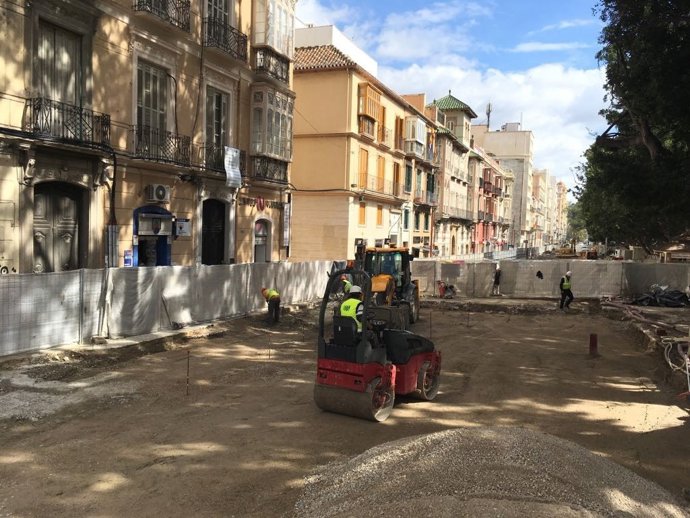Obras del metro en Semana Santa 