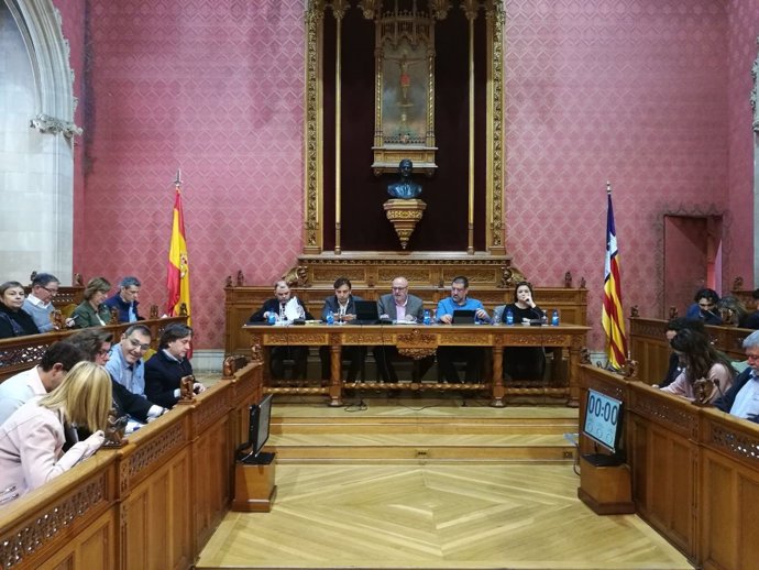Pleno extraordinario del Consell de Mallorca