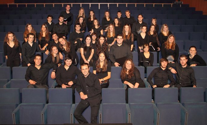 Coro juvenil del Orfeón.