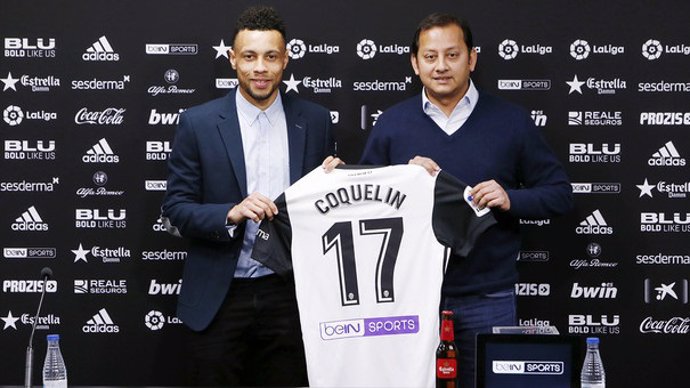 El futbolista francés del Valencia CF Francis Coquelin