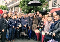Susana Díaz da "todo su apoyo" a los "miles" de manifestantes que exigen "pensiones dignas"