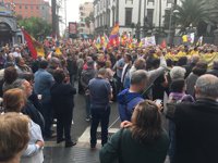 La Delegación del Gobierno cifra en 14.400 los asistentes a las manifestaciones en Canarias por unas pensiones dignas