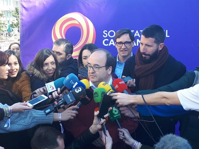 M.Iceta participa aquest diumenge en la manifestació de SCC