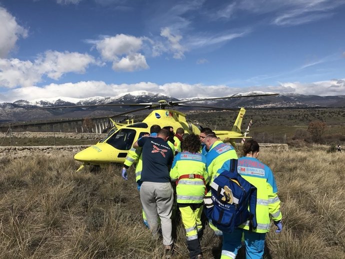Accidente en Soto del Real