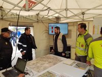 Susana Díaz se desplaza al dispositivo de búsqueda del guardia civil desaparecido en Guillena (Sevilla)