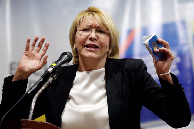 Luisa Ortega Díaz, ex fiscal general de Venezuela, en una imagen de archivo