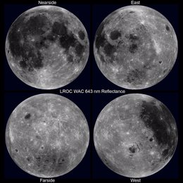 Cuatro caras de la Luna
