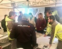 Susana Díaz agradece las labores de rescate llevadas a cabo por cuerpos de seguridad y emergencia durante el temporal