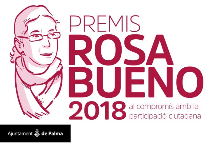 Cartel de los premis Rosa Bueno 2018