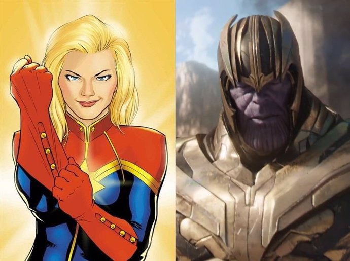 Capitana Marvel en Infinity War