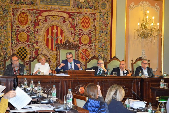 Ple de l'Ajuntament de Lleida (Novembre 2016)