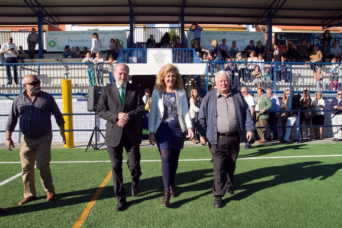 Inauguración del campo de fútbol Castilleja de la Cuesta