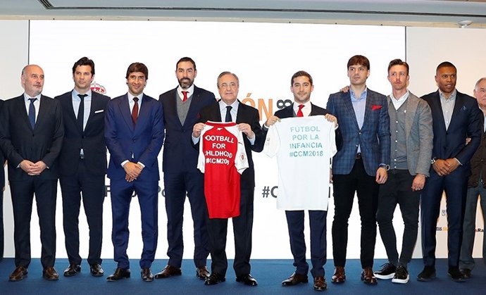 Presentación del Corazón Classic Match Real Madrid-Arsenal de 2018