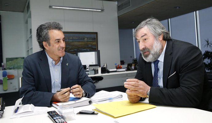 Francisco Martín con Fernando Fernández 