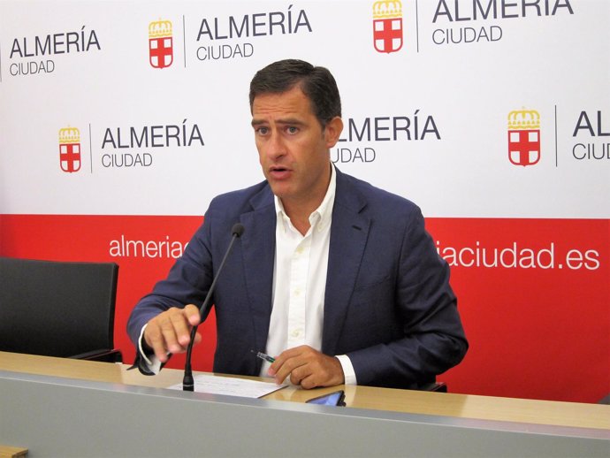 El concejal de Urbansimo del Ayuntamiento de Almería, Miguel Ángel Castellón 