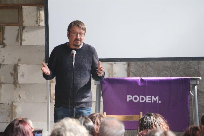 El líder dels comuns i candidat a liderar Podem, Xavier Domènech/ARXIU