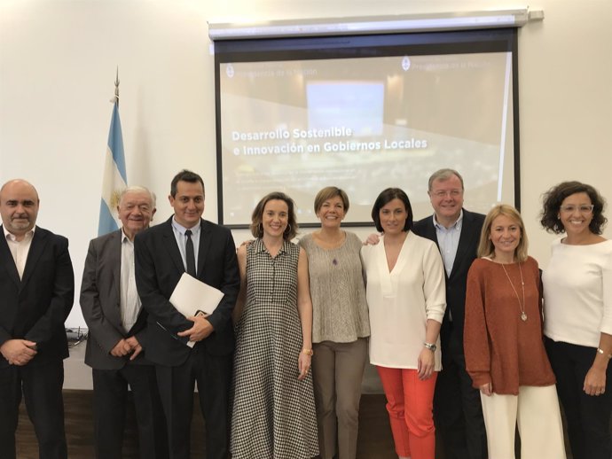 La alcaldesa de Logroño participa en jornada cooperación en Buenos Aires