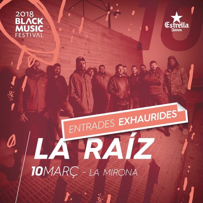 Cartel de La Raíz en el Black Music Festival