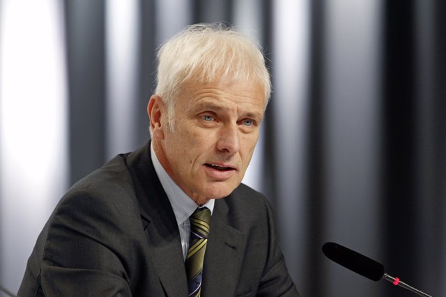 El presidente del grupo Volkswagen, Matthias Müller.