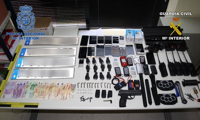 Desarticulada banda organizada especializada en robos