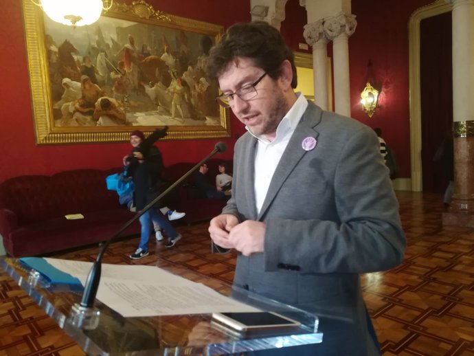 Portavoz y diputado de Podemos en Baleares, Alberto Jarabo