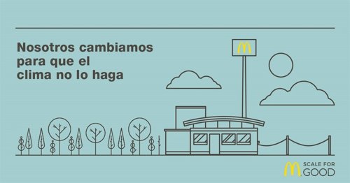McDonald's se compromete a reducir sus emisiones de CO2 un 36% hasta 2030