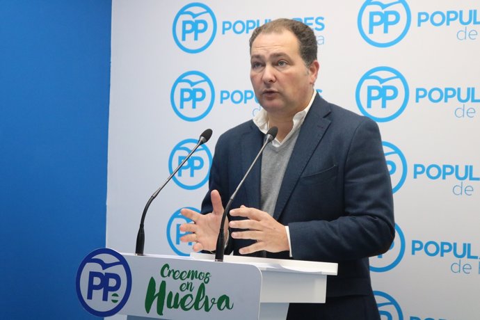 David Toscano, secretario general del PP de Huelva. 