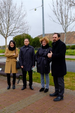 Presentación biomonitores para analizar calidad aire  Logroño a través de musgo