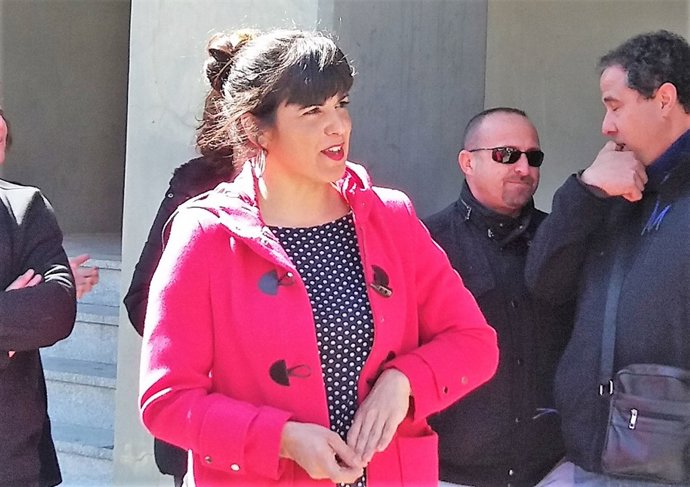 Teresa Rodríguez, líder de Podemos en Andalucía