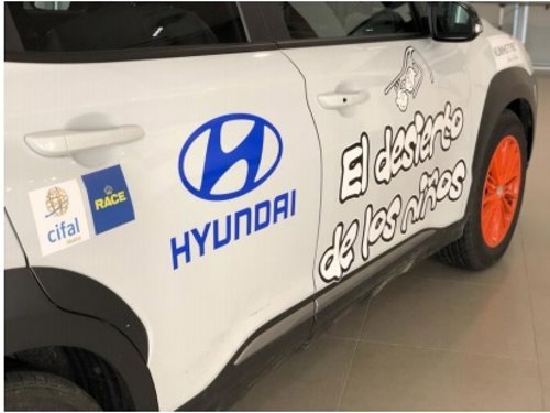 Coche 'Desierto de los niños' de RACE