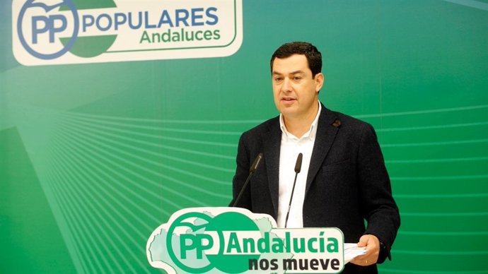 Juanma Moreno, este miércoles