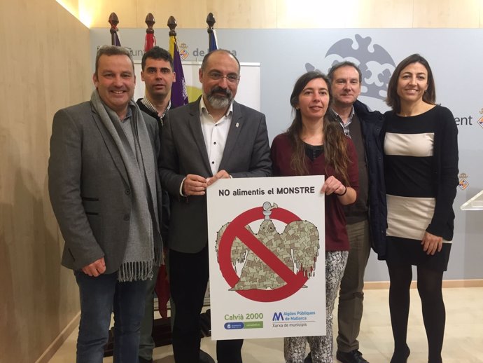 Presentación de campaña 'No alimentes al monstruo' sobre el vertido de toallitas