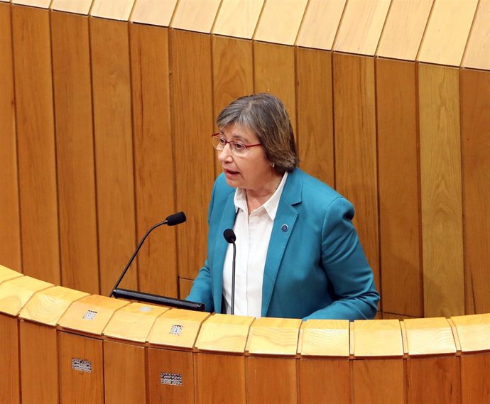 La conselleira do Mar en el Parlamento de Galicia