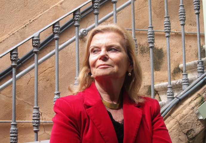 L'escriptora Carme Riera
