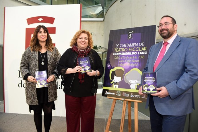 Presentación del noveno certamen de teatro escolar Hermenegildo Lanz 