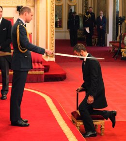 Beatle Sir Richard Starkey, also known as Ringo Starr, is made a Knight Bachelor