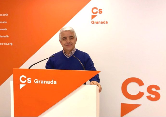 El parlamentario andaluz de Ciudadanos José Antonio Funes