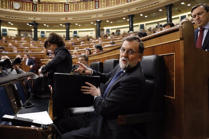 Rajoy al Congrés per al debat sobre les pensions