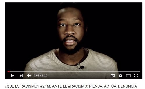 '#21M ¿Qué Es Racismo? Experiencias, Reflexiones Y Alternativas'
