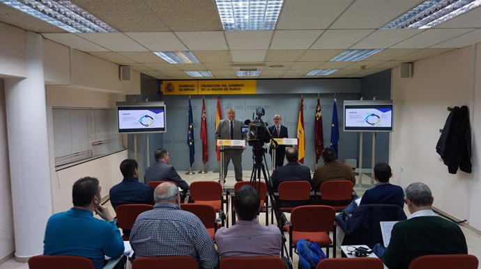 Bernabé y Herrero presentan el balance de AICA en la Comunidad de Murcia